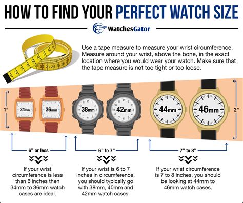 how to measure watch size.